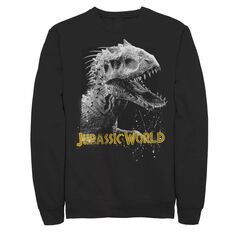 Мужской флисовый пуловер с рисунком Jurassic World Indominus Rex Licensed Character, черный