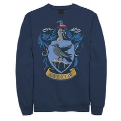 Мужской флисовый пуловер с рисунком Ravenclaw House Crest Harry Potter