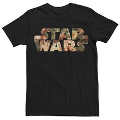 Мужская футболка с цветочным логотипом «Звездные войны» Licensed Character