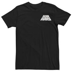Мужская футболка с логотипом в крапинку и карманами Star Wars