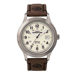 Мужские кожаные часы Expedition - T49870KZ Timex