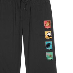 Мужские домашние брюки с эмблемами животных Гарри Поттера Licensed Character