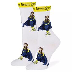 John&apos;s Crazy Socks Носки для взрослых с синдромом Дауна для девочек-супергероев John&apos;s Crazy Socks