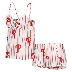 Пижамный комплект Concepts Sport Philadelphia Phillies, белый