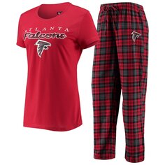 Пижамный комплект Concepts Sport Atlanta Falcons, красный