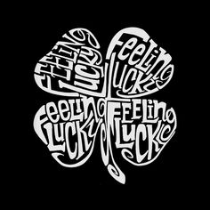 Feeling Lucky — мужская толстовка с капюшоном Word Art LA Pop Art, серый