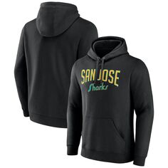 Мужской черный фирменный пуловер с капюшоном San Jose Sharks Special Edition 2.0 Fanatics