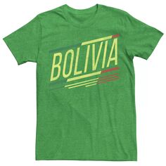 Мужская футболка с логотипом в косую полоску Gonzales Bolivia Licensed Character