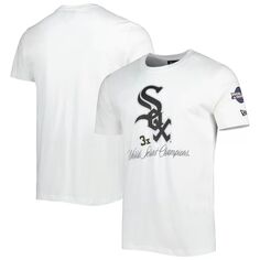 Мужская белая футболка Chicago White Sox Historical Championship New Era