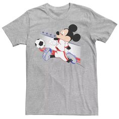 Мужская футбольная футболка «Микки и друзья Франция» Disney