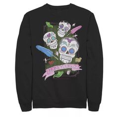 Мужской флисовый пуловер Deathly Hallows 2 Candy Skulls Harry Potter