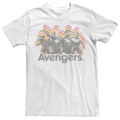 Мужская футболка в стиле ретро «Мстители: Финал» для групповых снимков Marvel