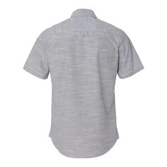 Текстурированная однотонная рубашка с коротким рукавом Burnside