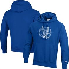 Мужской пуловер с капюшоном и логотипом Royal Air Force Falcons Vault обратного переплетения Champion