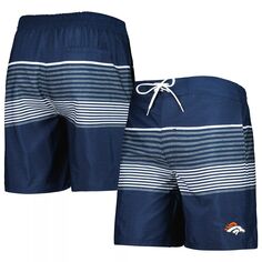 Мужские спортивные шорты Carl Banks Navy Denver Broncos Coastline Volley Swim Shorts G-III