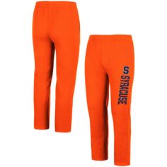 Мужские оранжевые флисовые брюки Syracuse Orange Colosseum
