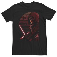 Мужская футболка с графическим рисунком Kylo Ren TIE Fighter Star Wars