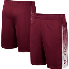 Мужские бордовые шорты Mississippi State Bulldogs Lazarus Colosseum