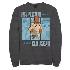 Мужской флисовый пуловер с графическим рисунком Pink Panther Inspector Clouseau Trio Licensed Character