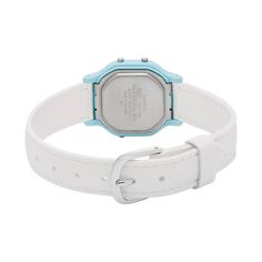 Женские классические цифровые часы с хронографом Casio, белый
