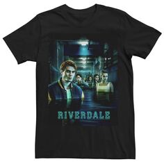 Мужская футболка с плакатом Riverdale Hallway Flood Licensed Character