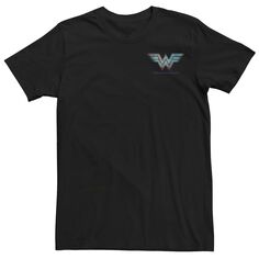 Мужская футболка с карманом и логотипом Wonder Woman DC Comics