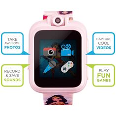Детские умные часы PlayZoom 2 Wonder Woman iTouch, розовый