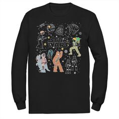 Мужская футболка с рисунком Constellation Group Shot Star Wars