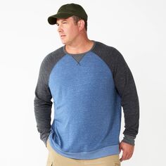 Супермягкая футболка двойной вязки Big &amp; Tall с круглым вырезом Sonoma Goods For Life