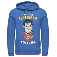 Мужская толстовка с надписью «Супермен «Это мой костюм»» DC Comics