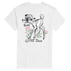 Футболка Disney&apos;s Bambi Big &amp; Tall Sweet Little Deer с рисунком License