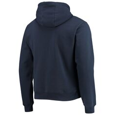 Мужская лига студенческой одежды Темно-синий флисовый пуловер с капюшоном West Virginia Mountaineers Volume Up Essential