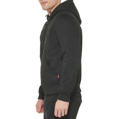 Мужская куртка из искусственной овчины с капюшоном на подкладке из шерпы Levi&apos;s, коричневый Levis