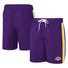 Мужские спортивные шорты Carl Banks Purple Los Angeles Lakers Sand Beach Volley Swim Shorts G-III