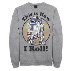 Мужской пуловер R2-D2 How I Roll Sweatshirt Star Wars