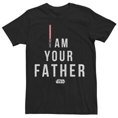 Мужская футболка с рисунком I Am Your Father Star Wars