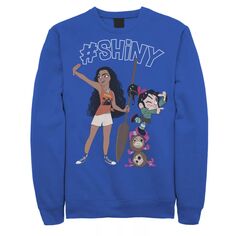 Мужские кроссовки Wreck It Ralph 2 Comfy Princess Moana из блестящего флиса Disney