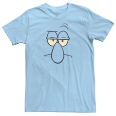 Мужская футболка с изображением Губки Боба Квадратные Штаны и Сквидварда Nickelodeon
