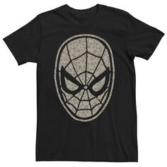 Мужская футболка с леопардовым принтом и маской Человека-паука Marvel