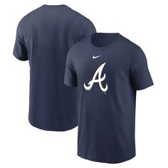 Мужская темно-синяя футболка с логотипом Atlanta Braves Gold Program 2022 Nike