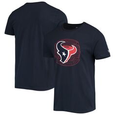 Мужская темно-синяя футболка Houston Texans Stadium New Era