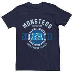 Мужская футболка с логотипом Disney Pixar Monsters University 2013 Licensed Character