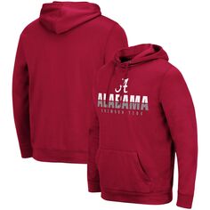 Мужской пуловер с капюшоном Crimson Alabama Crimson Tide Lantern Colosseum
