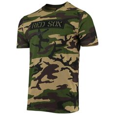 Мужская камуфляжная футболка Boston Red Sox Club New Era
