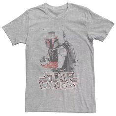 Мужская футболка с рисунком Boba Fader Star Wars
