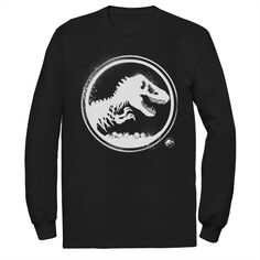 Мужская футболка с логотипом : Fallen Kingdom Paint Splatter, Black Jurassic World, черный