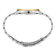 Мужские двухцветные часы-браслет Essentials с серебряным циферблатом — SRK048 Seiko
