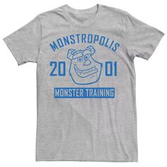 Мужская футболка с рисунком Pixar&apos;s Monster&apos;s Inc. Monster In Training Licensed Character