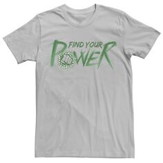 Мужская футболка с надписью Marvel Hulk Find Your Power Fist Licensed Character