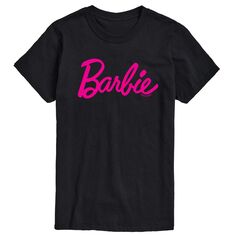 Классическая футболка с логотипом Big &amp; Tall Barbie, черный